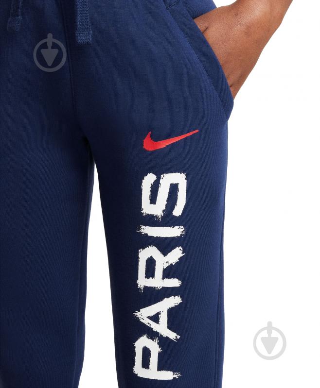 Штани Nike PSG B NSCLUB FLC JGR PANT GX FQ3046-410 р. L синій - фото 3