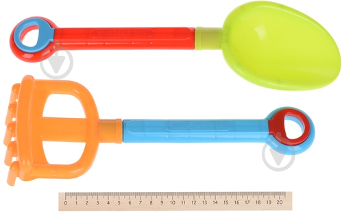 Набор для песочницы Same Toy Ведерко 6 элементов 969Ut-2 - фото 4