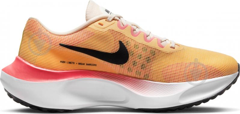 Кроссовки женские демисезонные Nike ZOOM FLY 5 DM8974-700 р.36,5 оранжевые - фото 2