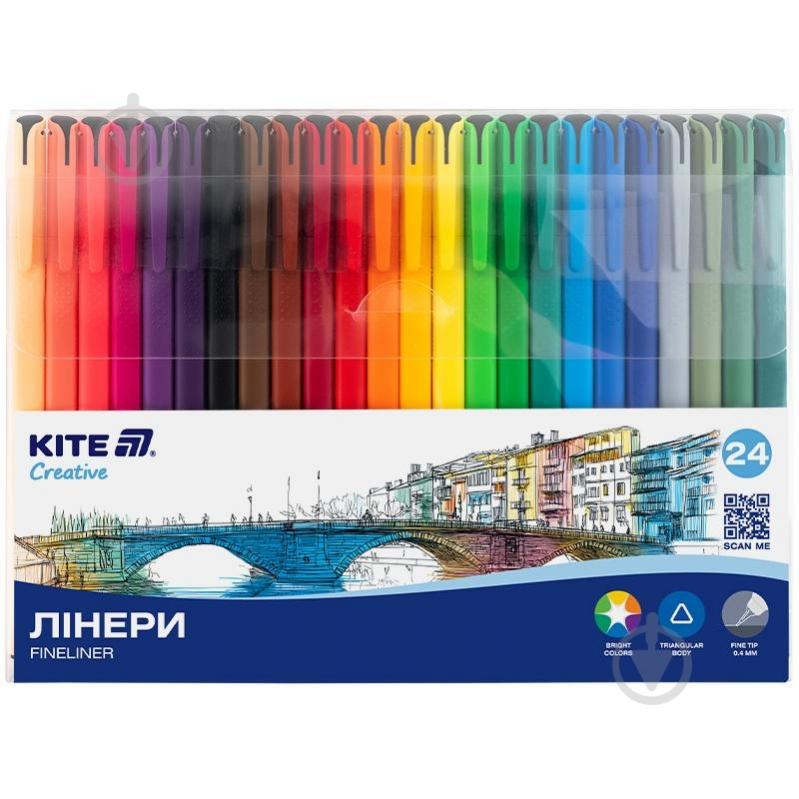 Набор линеров KITE Creative 24 шт. K-1165 - фото 1