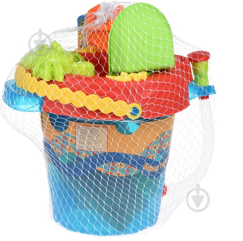 Набор для песочницы Same Toy Ведерко 8 элементов 976Ut-2 - фото 2 Набор для песочницы Same Toy Ведерко 8 элементов 976Ut-2 - фото 2