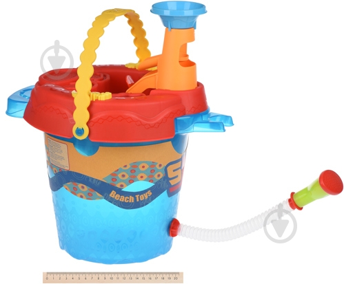 Набор для песочницы Same Toy Ведерко 8 элементов 976Ut-2 - фото 4 Набор для песочницы Same Toy Ведерко 8 элементов 976Ut-2 - фото 4