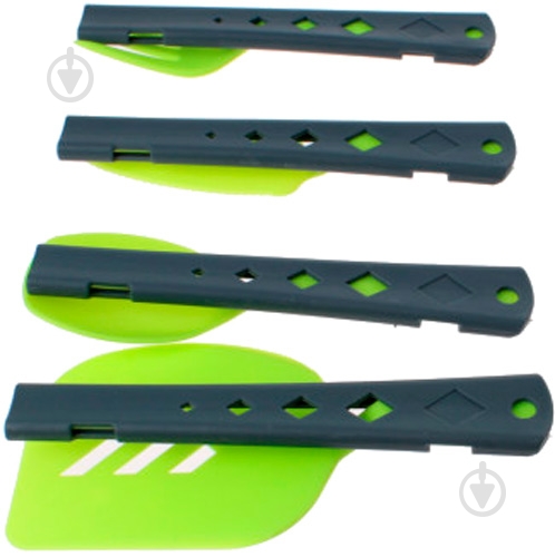 Набор столовых приборов Summit 4PC Cutlery & Spatula Set Lime - фото 2