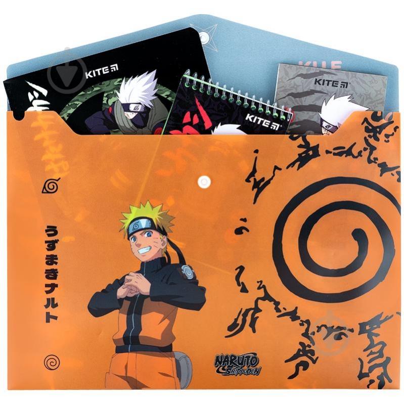Папка на кнопке А4 Naruto KITE - фото 3 Папка на кнопке А4 Naruto KITE - фото 3