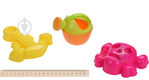 Набір для пісочниці Same Toy Відерце 6 елементів 909Ut-1 - фото 3 Набір для пісочниці Same Toy Відерце 6 елементів 909Ut-1 - фото 3