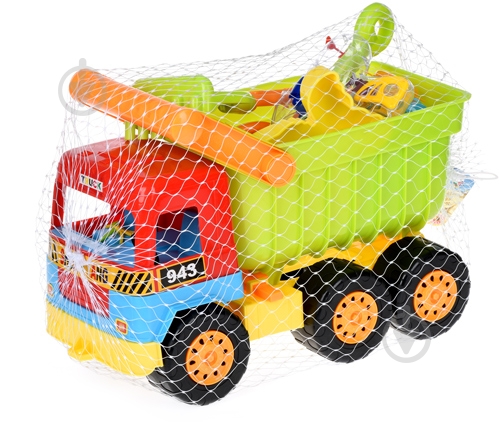 Набір для пісочниці Same Toy Самоскид 6 елементів 943-1Ut - фото 1