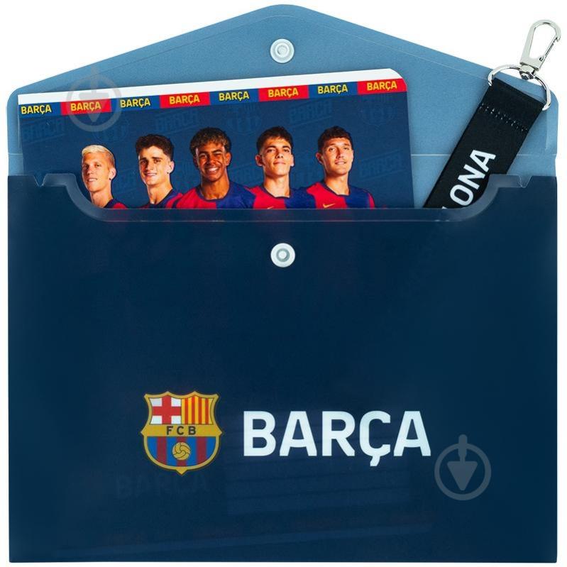 Папка на кнопке А5 FC Barcelona KITE - фото 3