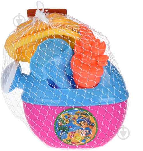 Набор для песочницы Same Toy 7 элементов B003-3Ut - фото 4