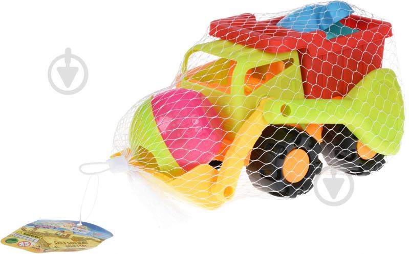 Игровой набор Same Toy Грузовик зеленый 987Ut-2 - фото 5