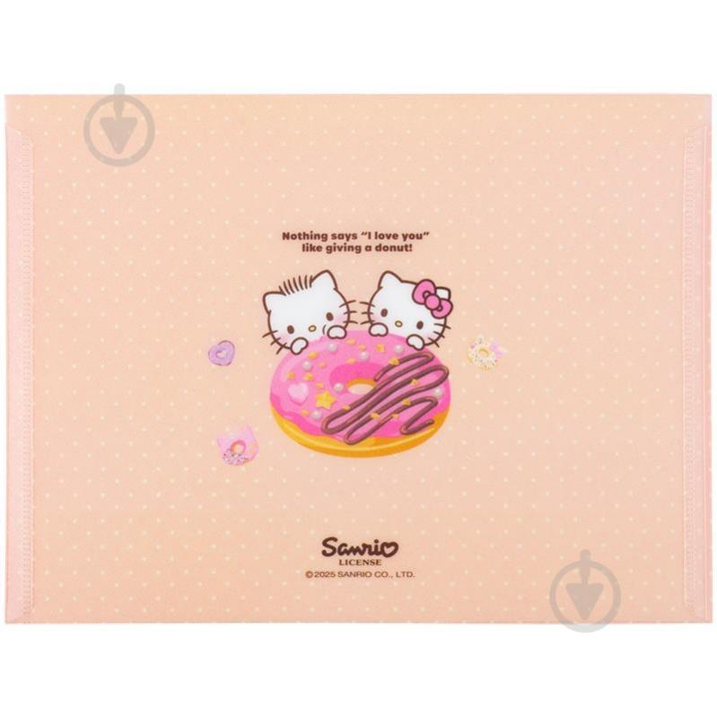 Папка на кнопці А5 Hello Kitty-2 KITE - фото 2 Папка на кнопці А5 Hello Kitty-2 KITE - фото 2