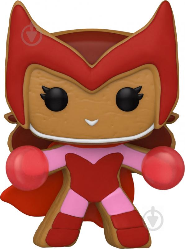 Фигурка Funko POP! Bobble Marvel Holiday Gingerbread Scarlet Witch 57129 (FUN25491637) - фото 1