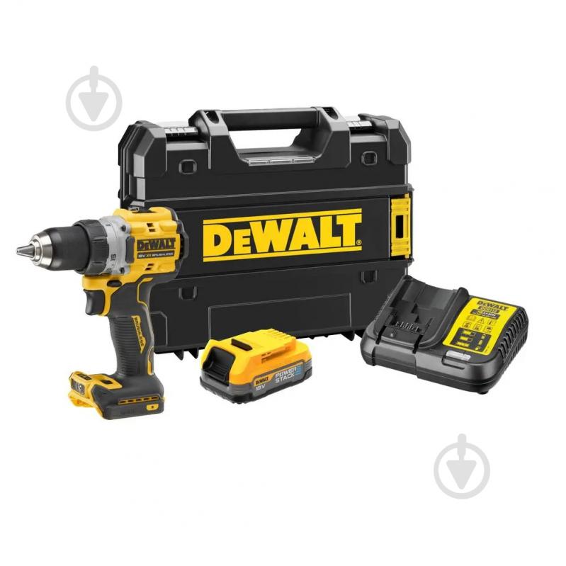 Шуруповерт акумуляторний DeWalt DCD800E1T - фото 1