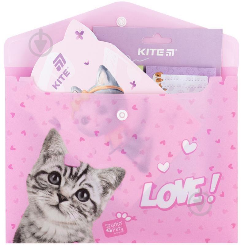 Папка на кнопці А5 Studio Pets KITE - фото 4