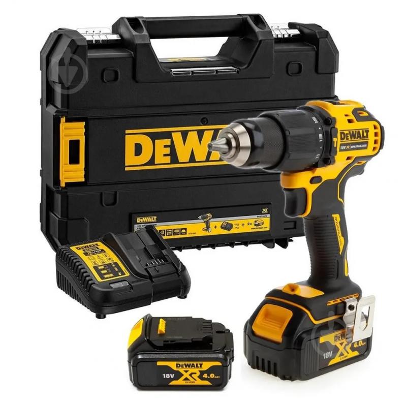 Шуруповерт ударный аккумуляторный DeWalt DCD709M2T - фото 1