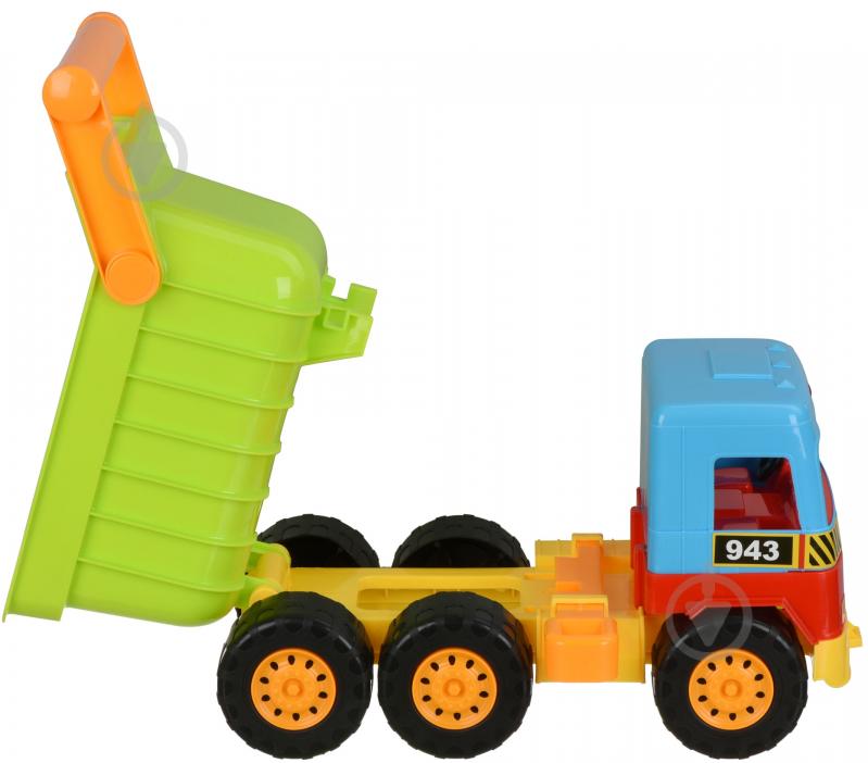 Игровой набор Same Toy для игр с песком Самосвал 9 предметов 943UT - фото 2