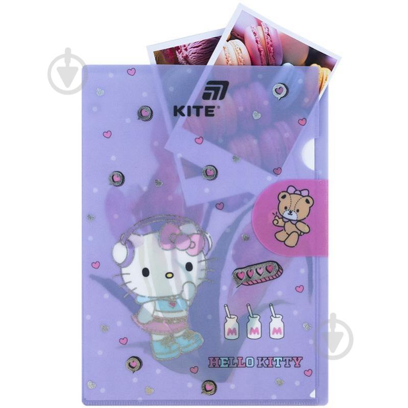 Папка уголок с клапаном А4 Hello Kitty-5 KITE - фото 4 Папка уголок с клапаном А4 Hello Kitty-5 KITE - фото 4