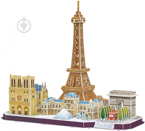 3D-конструктор CubicFun CITY LINE PARIS - фото 2