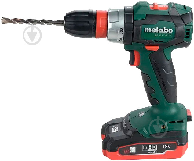 Шуруповерт аккумуляторный Metabo BS 18 LT BL Q 602334800 - фото 9