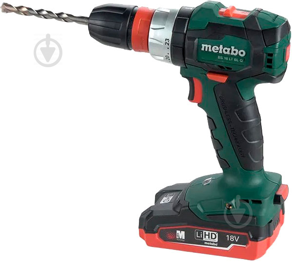 Шуруповерт аккумуляторный Metabo BS 18 LT BL Q 602334800 - фото 8