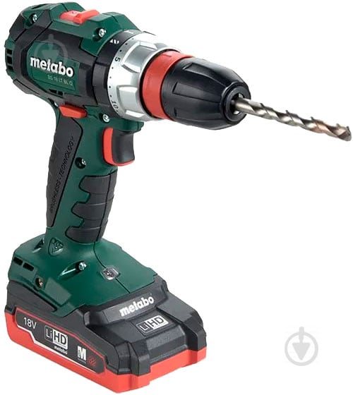 Шуруповерт аккумуляторный Metabo BS 18 LT BL Q 602334800 - фото 3