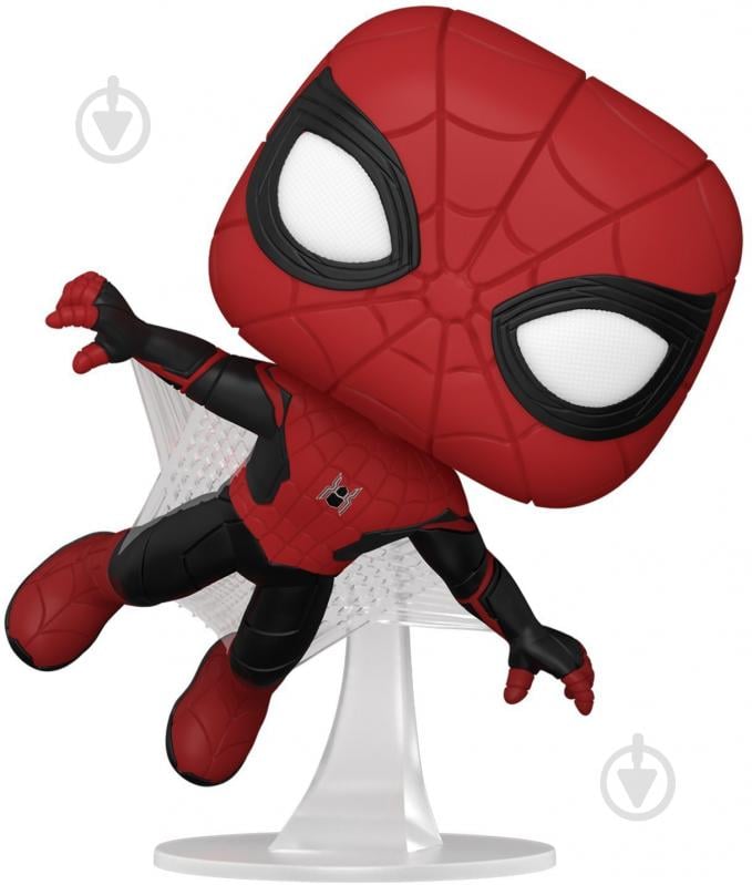 Фигурка Funko POP! Bobble Marvel Spider-Man No Way Home Spider-Man (Upgraded Suit) 576 (FUN25491663) - фото 1