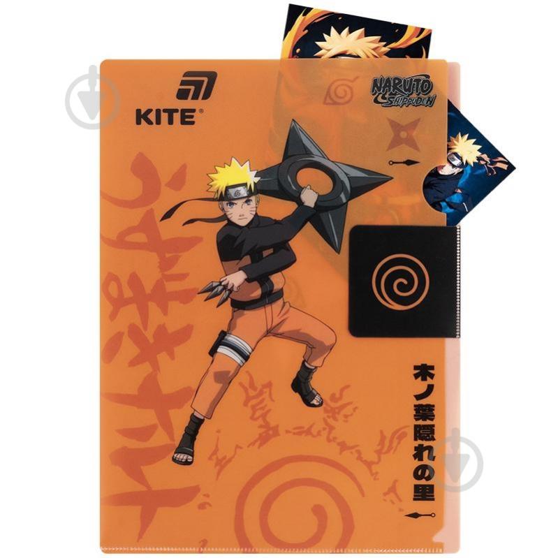 Папка уголок с клапаном А4 Naruto KITE - фото 4 Папка уголок с клапаном А4 Naruto KITE - фото 4