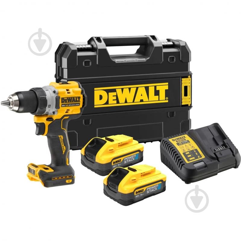 Шуруповерт аккумуляторный DeWalt DCD800H2T - фото 1