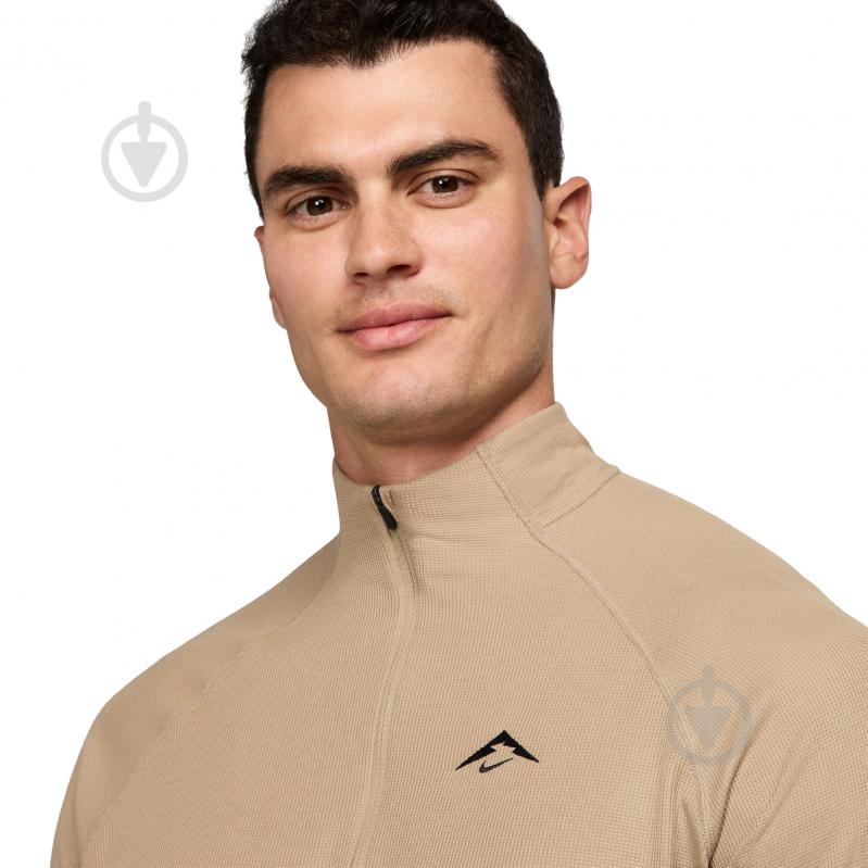 Джемпер Nike NK DF TRAIL MIDLAYER HZ FV9994-247 р.XL бежевый - фото 3