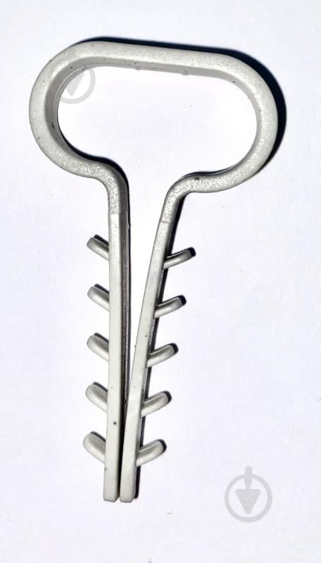 Дюбель-ялинка плоский UP! (Underprice) затискач 20x10 мм 100 шт. чорний - фото 1 Дюбель-ялинка плоский UP! (Underprice) затискач 20x10 мм 100 шт. чорний - фото 1