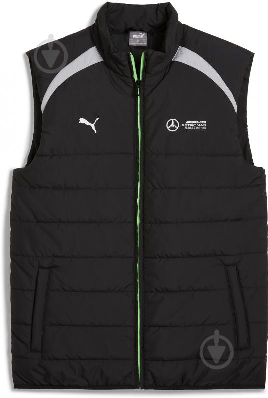 Жилет Puma MAPF1 PADDED GILET 62732601 р.L чорний - фото 1