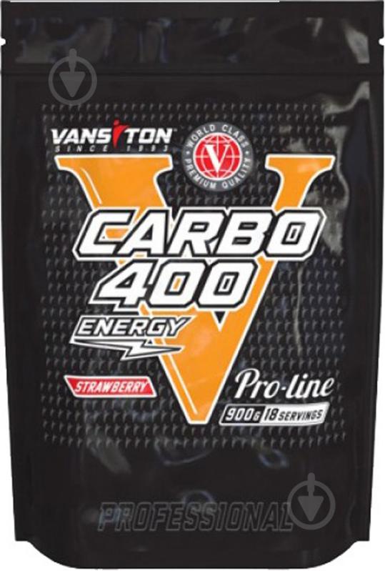 Энергетик Vansiton Carbo 400 Strawberry 900 г - фото 1