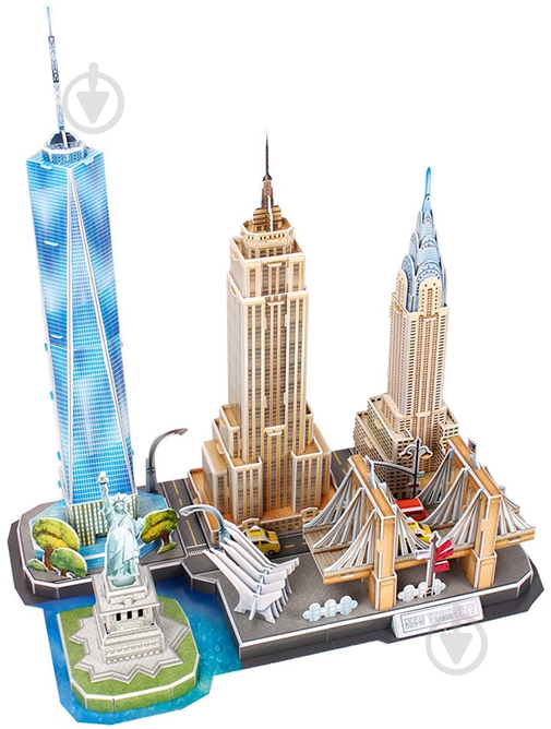 3D-конструктор CubicFun CITY LINE NEW YORK - фото 2