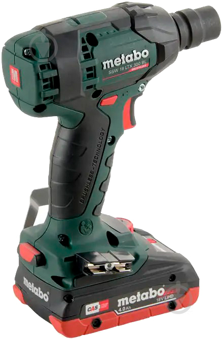 Гайковерт ударний акумуляторний Metabo SSW 18 LTX 300 BL 2x5.2 Аг 602395650 - фото 2