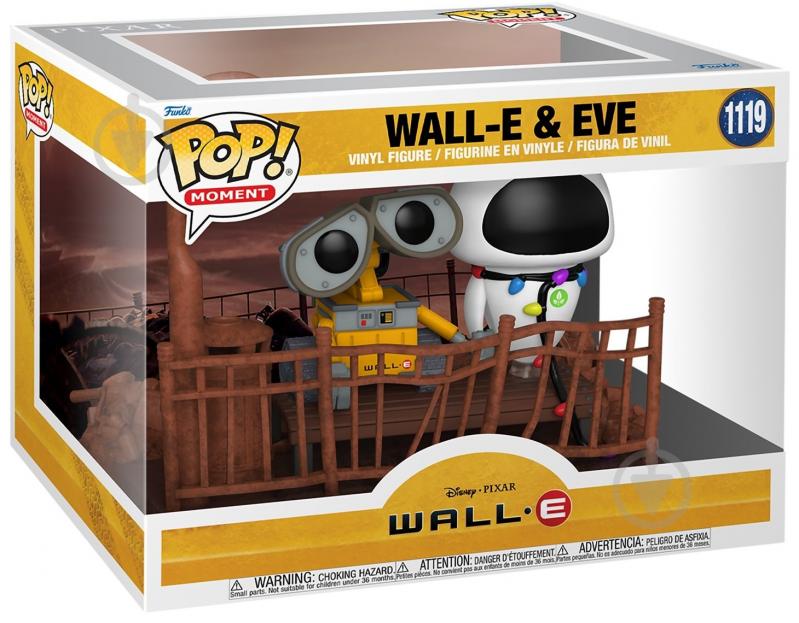 Фігурка Funko POP! Moment Disney Wall-E Wall-E Eve 57653 (FUN25491675) - фото 2