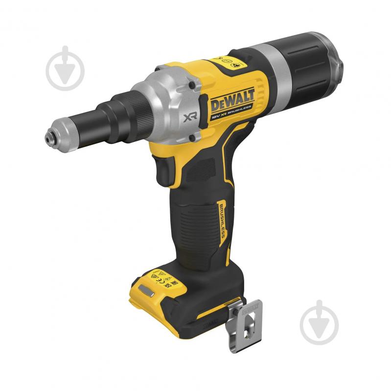 Заклепник акумуляторний DeWalt DCF414NT - фото 3