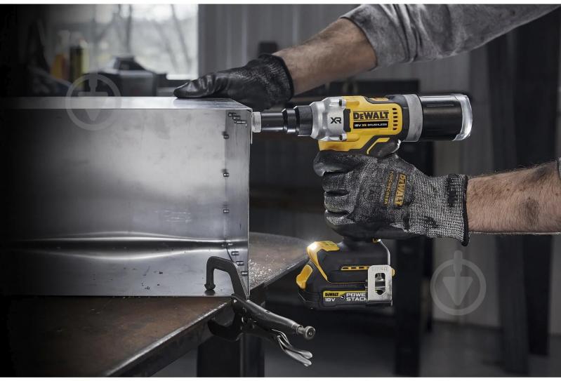 Заклепник акумуляторний DeWalt DCF414NT - фото 7