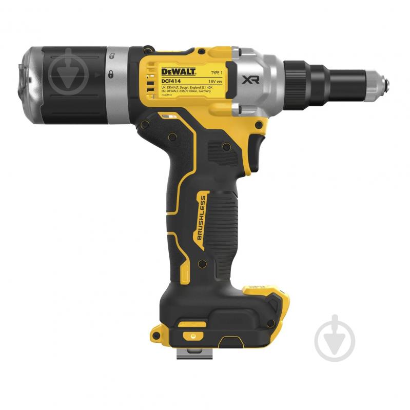 Заклепник акумуляторний DeWalt DCF414NT - фото 4