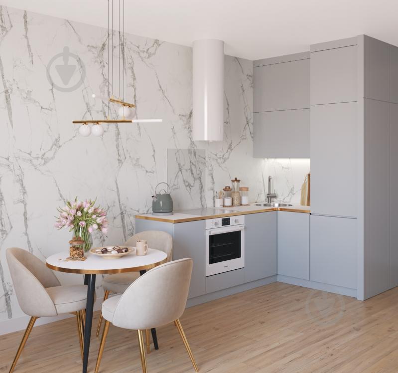 Панель SPC Vilo™ Calacatta Snow 2650X1200 мм 2650x1200x4 мм - фото 3