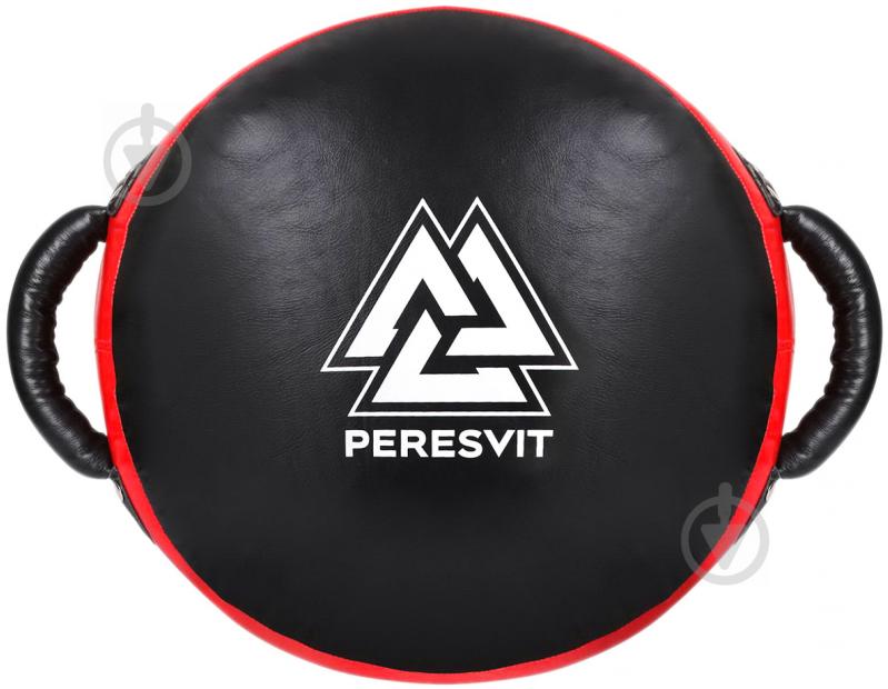 Пад боксерский Peresvit 501268-134 Punch Shield 40x40 см красный с черным - фото 1