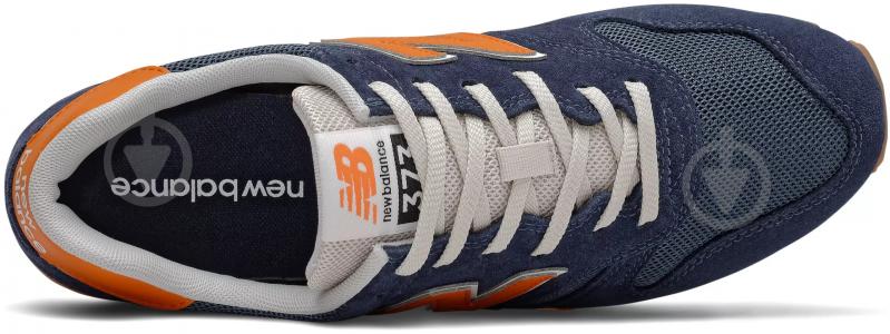 Кросівки чоловічі New Balance ML373HN2 р.40 синьо-помаранчеві - фото 3