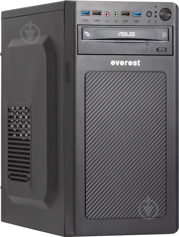 Компьютер Everest Home&Office 1040 (1040_1658) black - фото 1