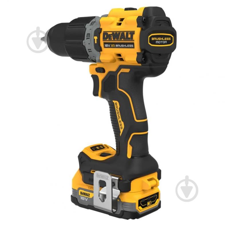 Шуруповерт ударный аккумуляторный DeWalt DCD805E1T - фото 5