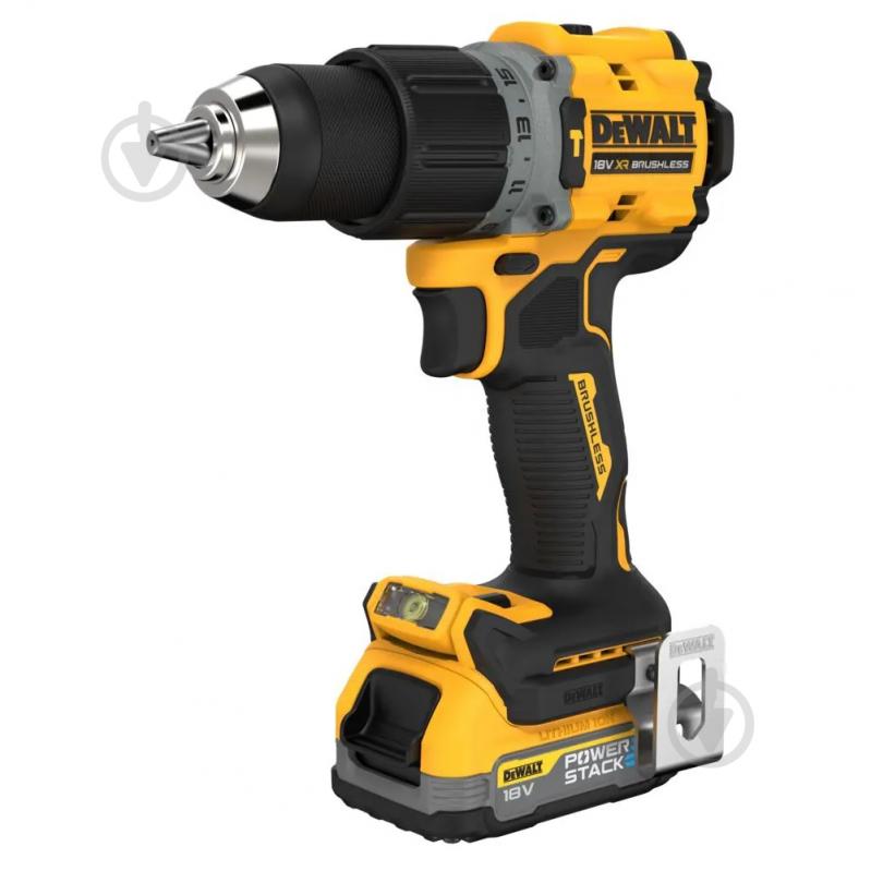 Шуруповерт ударный аккумуляторный DeWalt DCD805E1T - фото 2