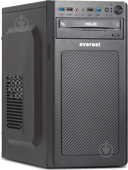 Комп'ютер Everest Home&Office 1040 (1040_1660) black - фото 1