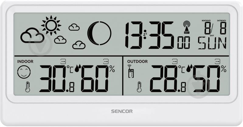 Метеостанция Sencor SWS3600 - фото 4 Метеостанция Sencor SWS3600 - фото 4