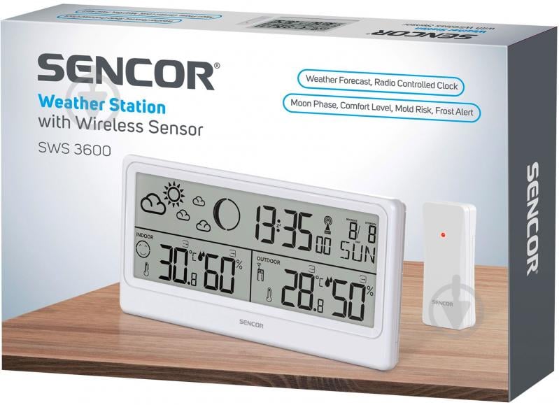 Метеостанция Sencor SWS3600 - фото 6 Метеостанция Sencor SWS3600 - фото 6