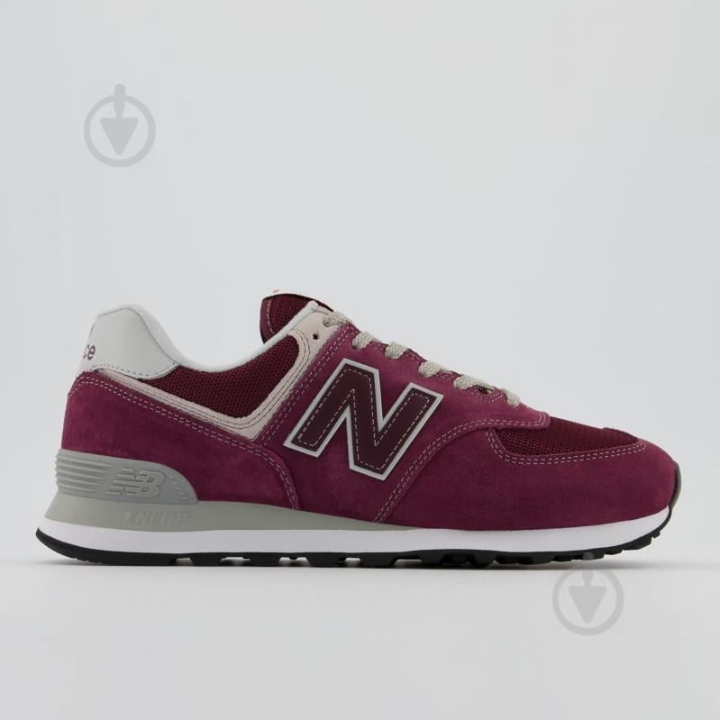 Кроссовки мужские New Balance ML574EGB р.40,5 бордовые - фото 1