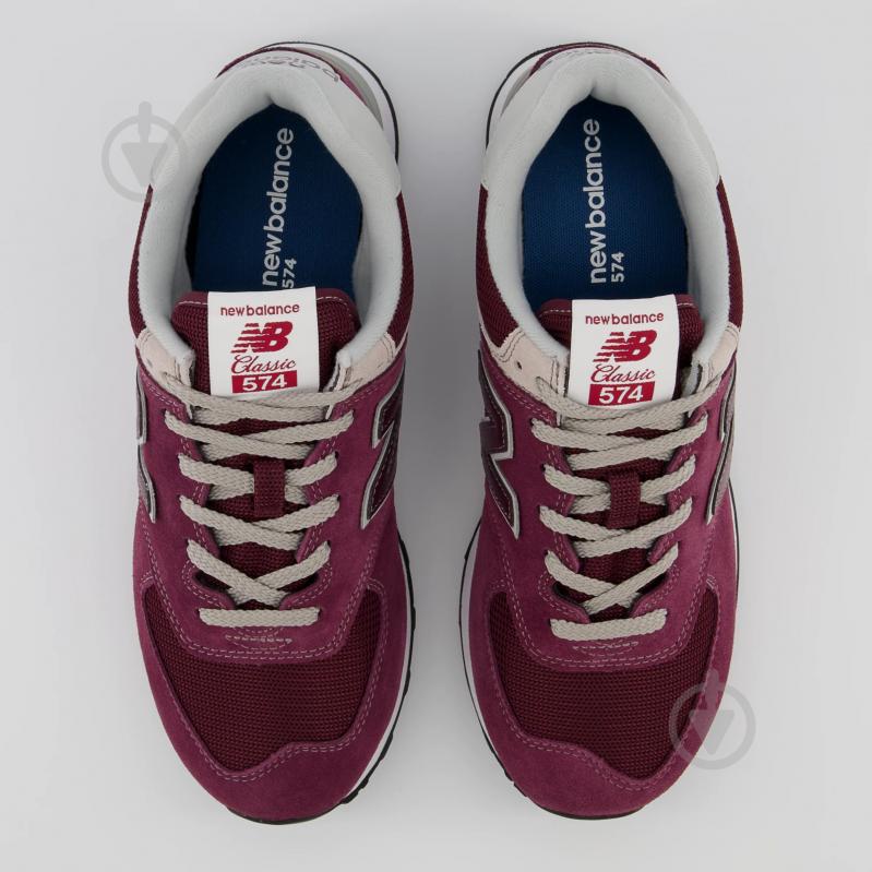 Кроссовки мужские New Balance ML574EGB р.40,5 бордовые - фото 4