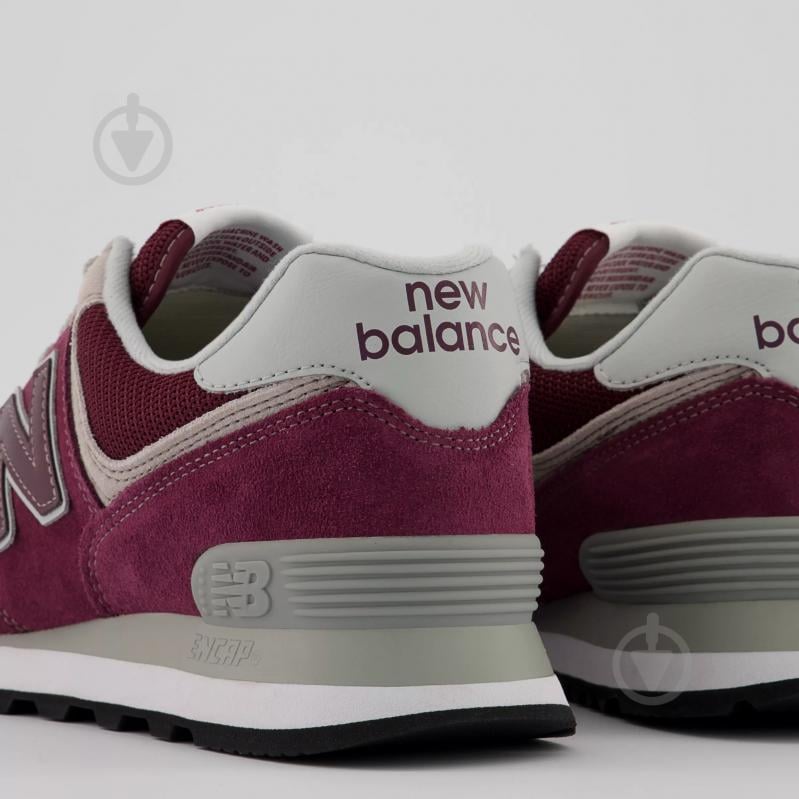 Кроссовки мужские New Balance ML574EGB р.40,5 бордовые - фото 7