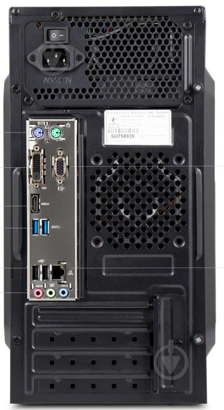 Компьютер Everest Home&Office (1040_1663) black - фото 4